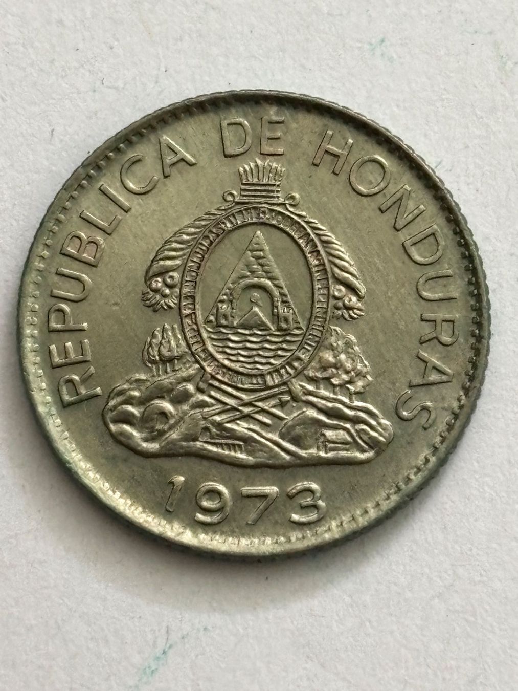 Alle Münzen: Münze Honduras 20 Centavos 1973 – Gebraucht aus Esslingen von Danielp 1