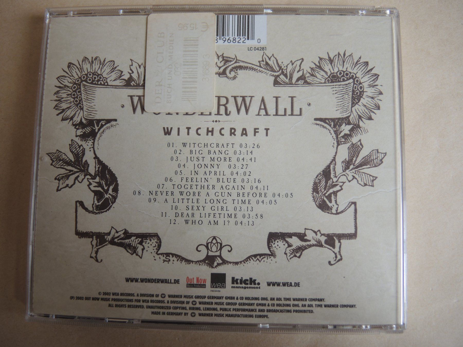 CDs: CD Wonderwall Witchcraft - Just More - Who am I ... – Gebraucht aus Rorschach von maeck8 2