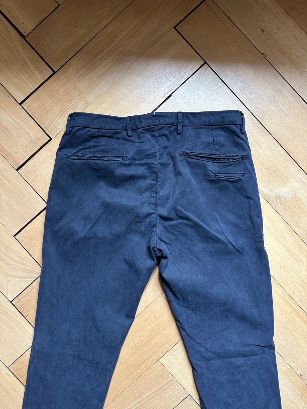 Pantaloni: QUATTRO.DECIMI - Chino Hose dunkelblau 48 – Usato da Zürich venduto da Diazaio 3