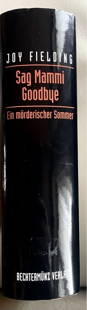 Libri: 2 X JOY FIELDING -SAG NAMI GOODBYE - EIN MÖRDERISCHER SOMMER – Usato da Buchs AG venduto da fischli610 2