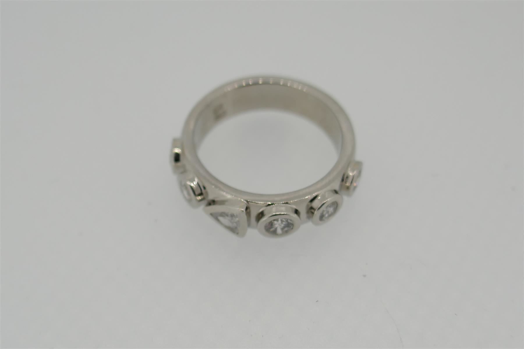 Ringe: Ring 6 Brillanten 18 kt 8,3 gr – Gebraucht aus Schaffhausen von swisswatches-andmore 2