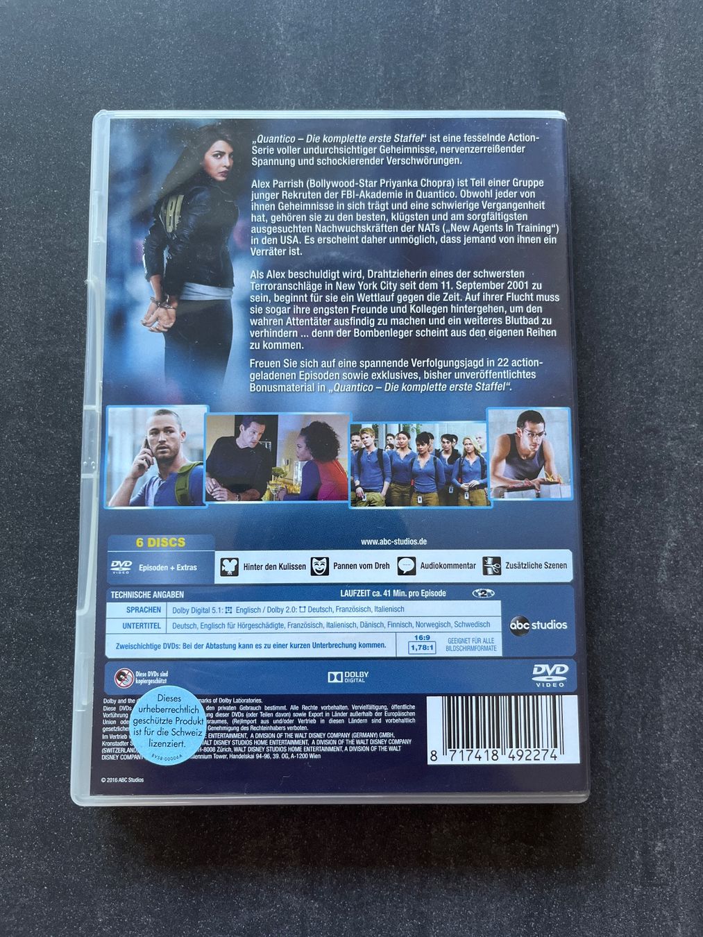 Tous les DVDs: DVD Quantico 1. Staffel – D'occasion à Aarau par Swifty03 1