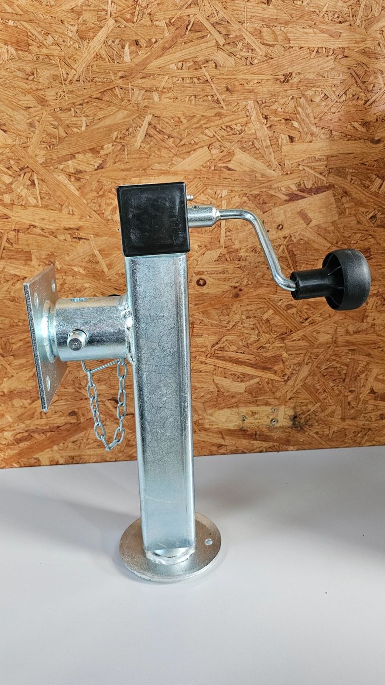 Rimorchi: Anhänger Stützfuss von Winterhoff mit Adapter – Nuovo e nell'imballaggio originale da Koppigen venduto da Bracher_Mail-House 2