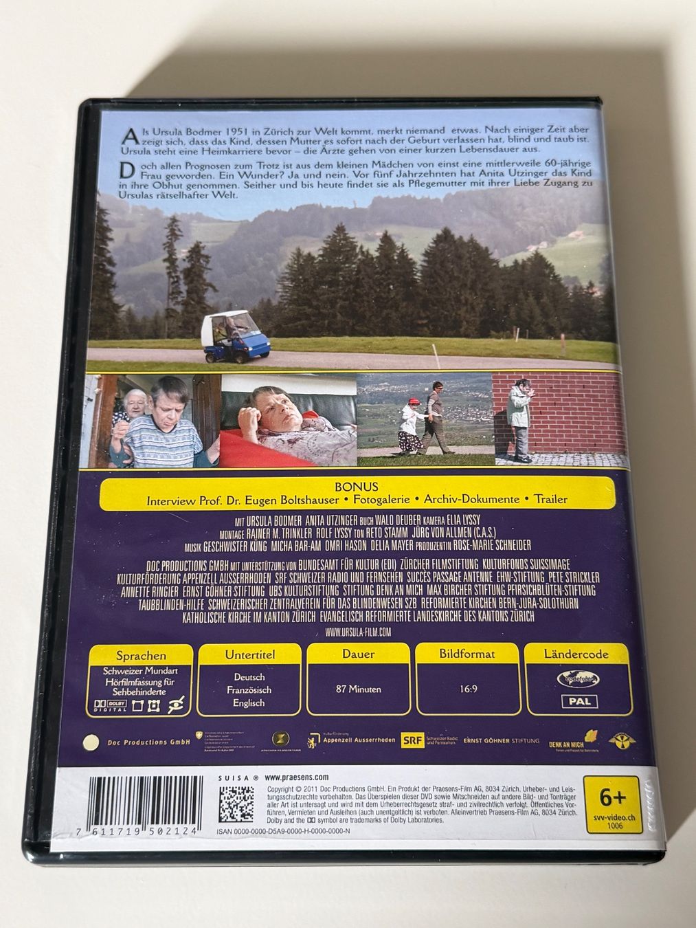 Tutti i DVDs: Ursula-Leben in Anderswo DVD Schweizer Doku – Usato da Altstätten SG venduto da sheamus 1