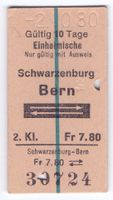 Billette Schwarzenburg - Bern Einheimische