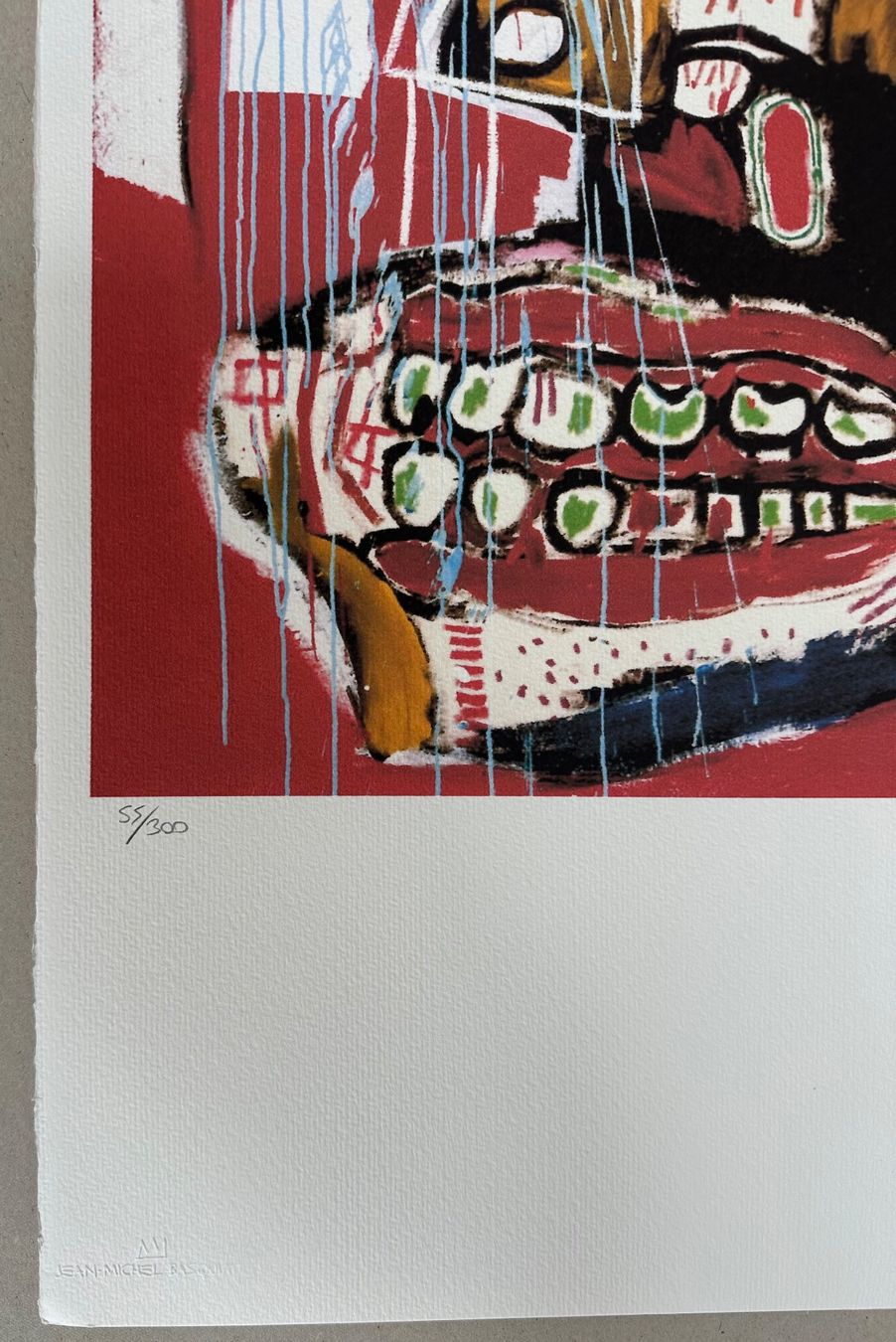 Poster & Bilder: Basquiat: In this Case, POP Art 55/300 – Neu (gemäss Beschreibung) aus Meilen von Smgdesign 1