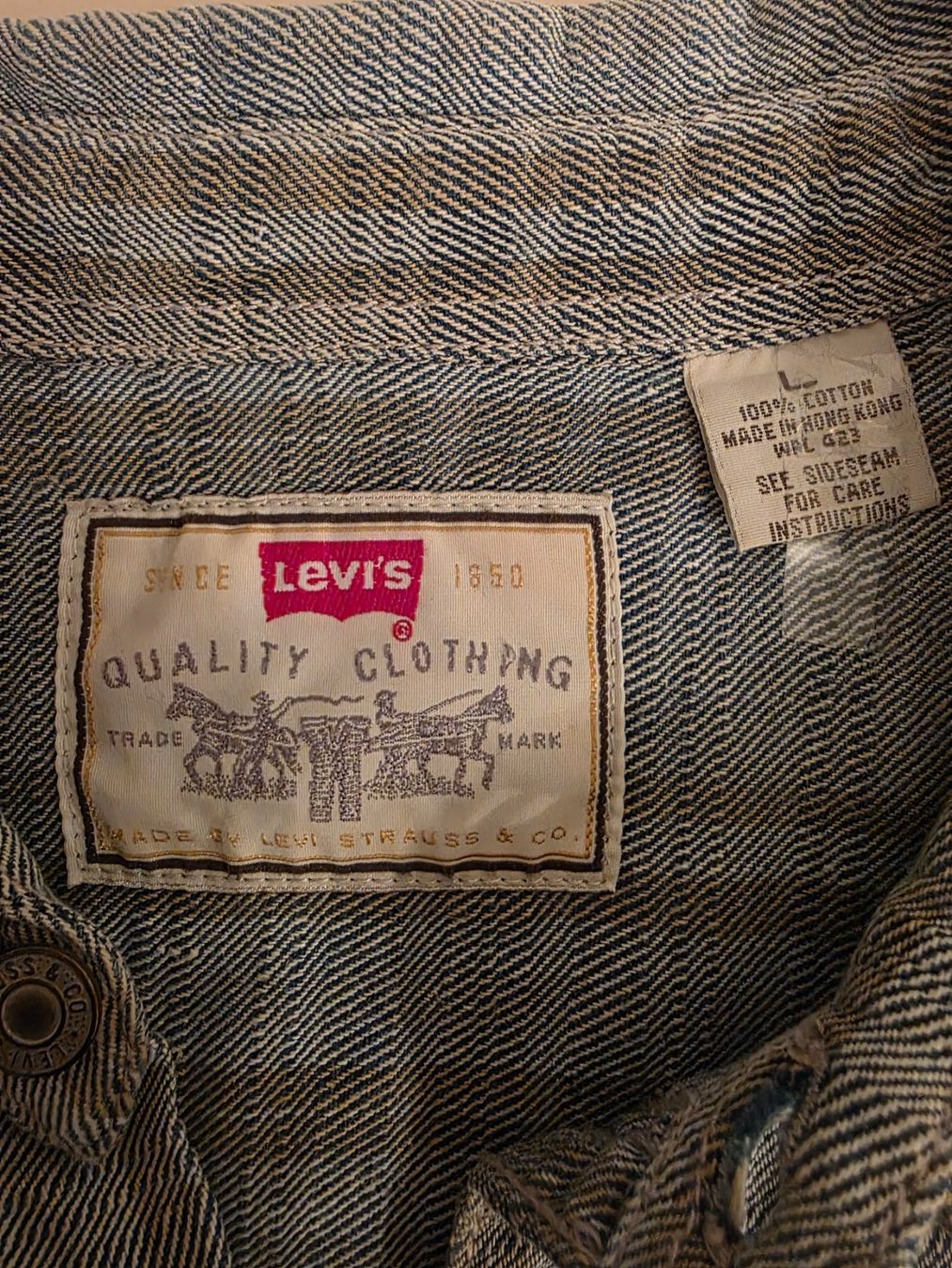 Levi's Camicie: LEVIS Vintage Jeans Hemd – Usato da Rümlang venduto da olli75 2