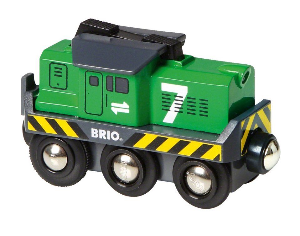 Brio Giocattoli: BRIO 33214 Batterie-Frachtlok – Nuovo e nell'imballaggio originale da Oensingen venduto da Liquidations-Shop 1