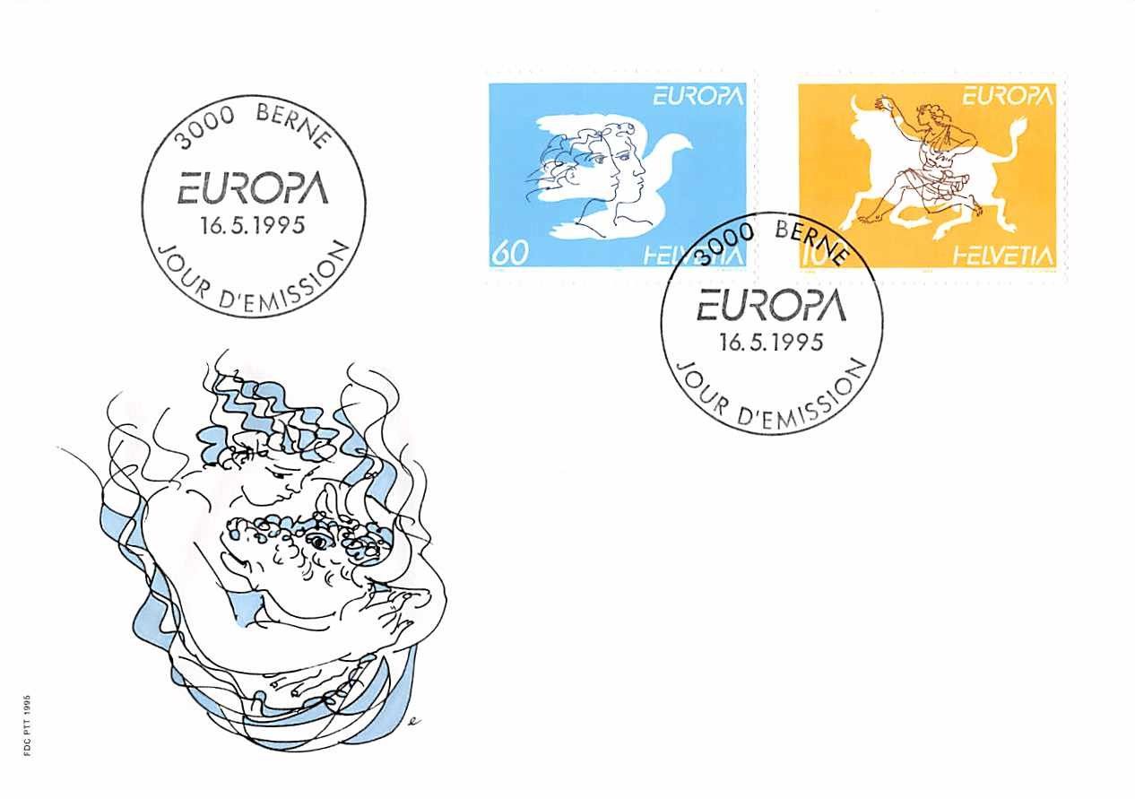 Tutti i francobolli: herrlicher FDC HANS ERNI, 1.-- – Usato da Lufingen venduto da SchnaeppliCorner