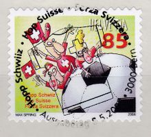 2008, SONDERMARKE HOPP SCHWIIZ, ET-VOLLSTEMPEL, 8.5.2008