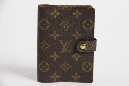😊LOUIS VUITTON Agenda fonctionnel PM Monogram Canvas