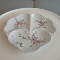 1958-1970 " Limoges Castel " Porzellanplatte im Jugenstil