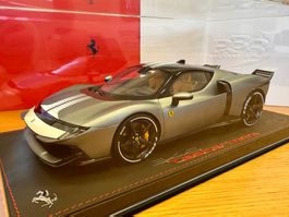Ferrari  849 Testarossa Assetto Fiorano 1/18 Grigio Titanio
