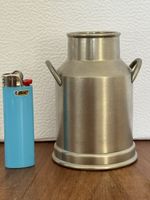 Bächler Zinn Milchkanne Kännchen, Vintage, 95% Feinzinn!