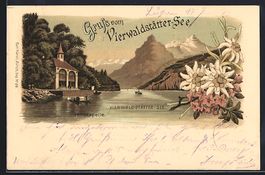 Litho Tellskapelle am Vierwaldstätter-S