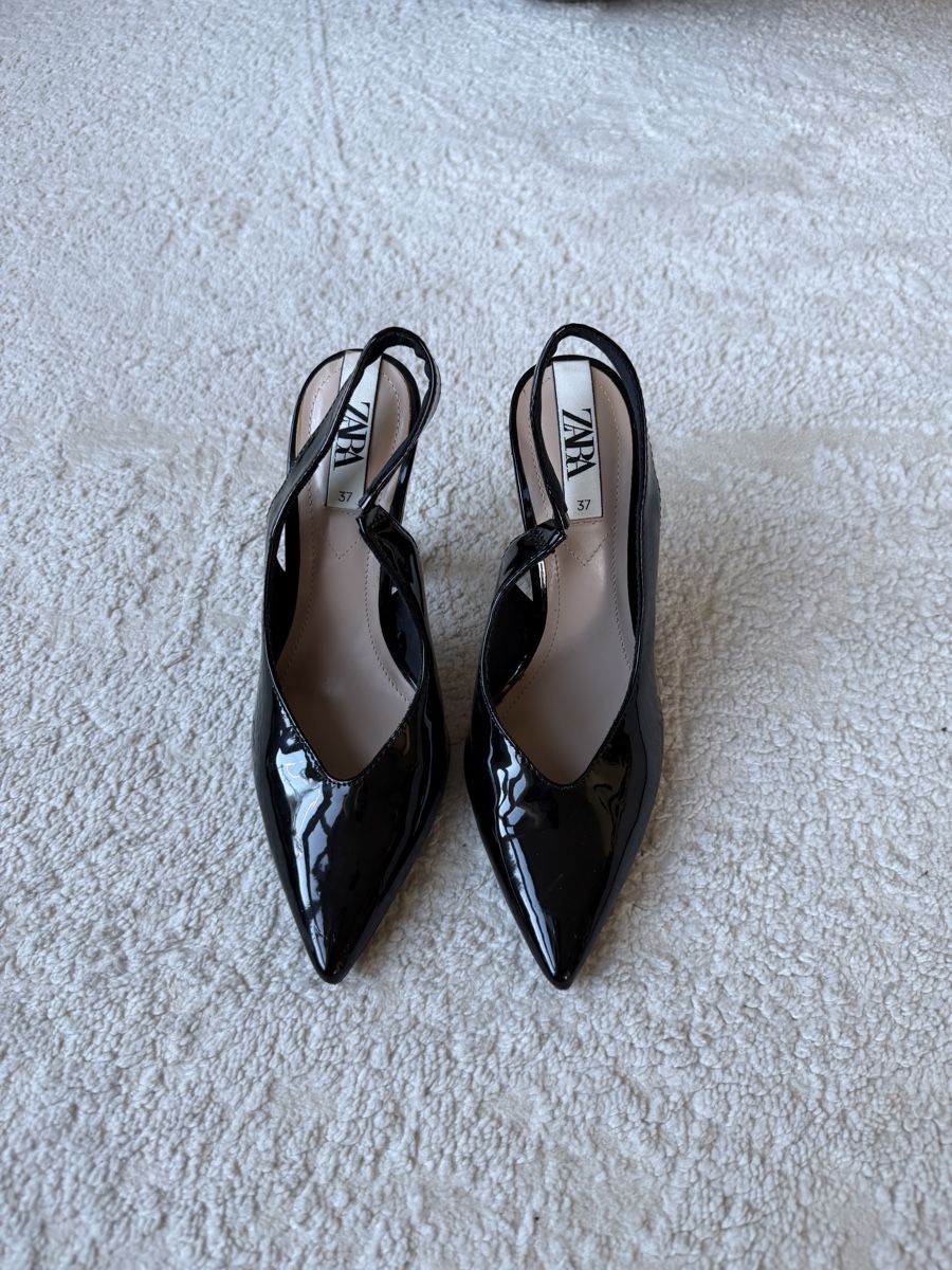 Zara Damenschuhe: Zara Slingback Pumps, Black, Size 37 – Neu (gemäss Beschreibung) aus Dübendorf von ilianalou 2