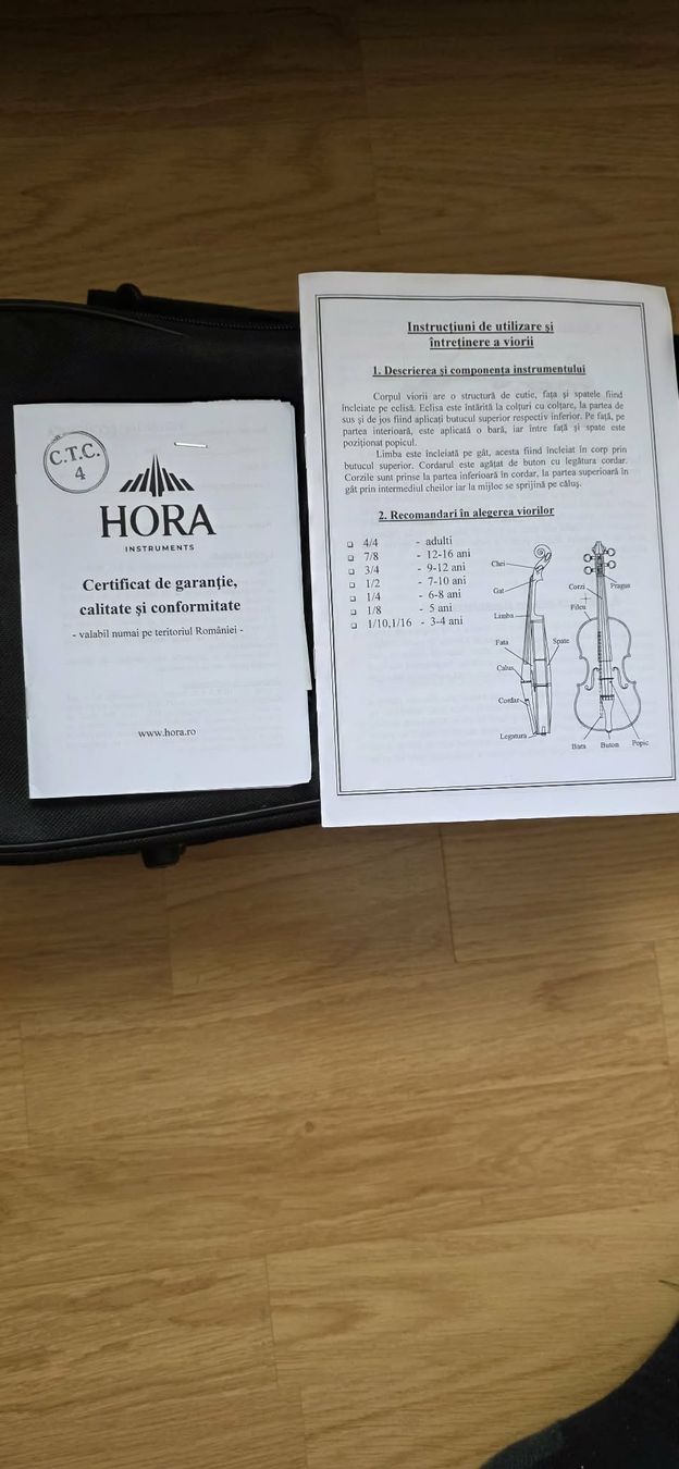 Strumenti musicali: Violon Hora Roumanie 1/4 enfant  – Nuovo (secondo la descrizione) da Riaz venduto da vanucaptures 5