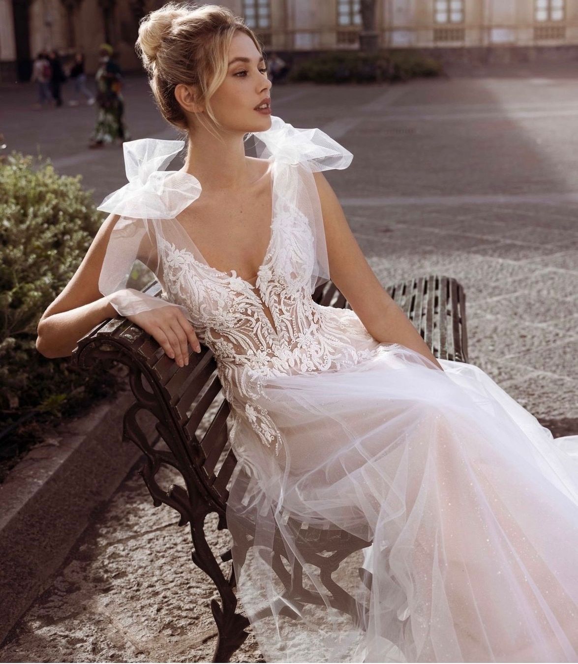 Kleider: Brautkleid Spitzen Tüll Grösse 38/40 – Gebraucht aus Gossau SG von kat_kz86 1
