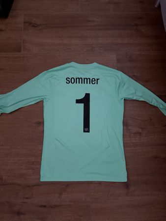 Schweiz Torwarttrikot Puma Yann Sommer grün Grösse L