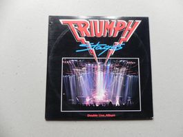 Doppel LP Canada Hardrock Triumph 1985 Stages / Live Album