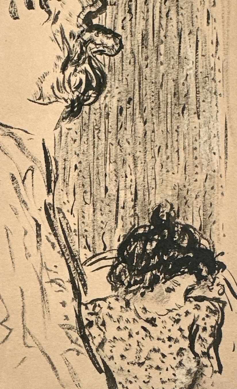 Dipinti: Pierre Bonnard Tuschfederzeichnung – Usato da Horgen venduto da eli_9xdn 7