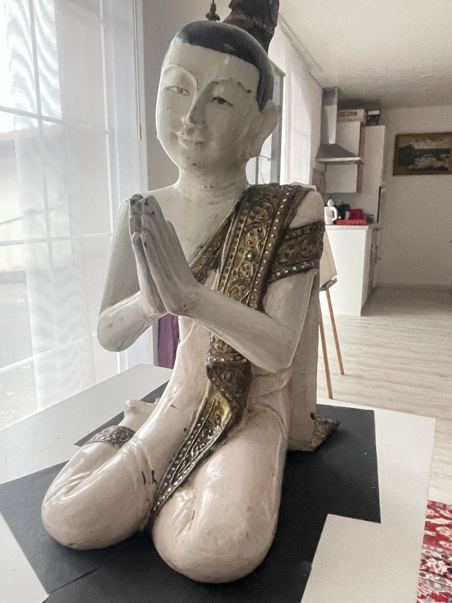 Skulpturen & Statuen: Bouddha, Burma/Myanmar aus Holz – Gebraucht aus Meierskappel von Hala03 1