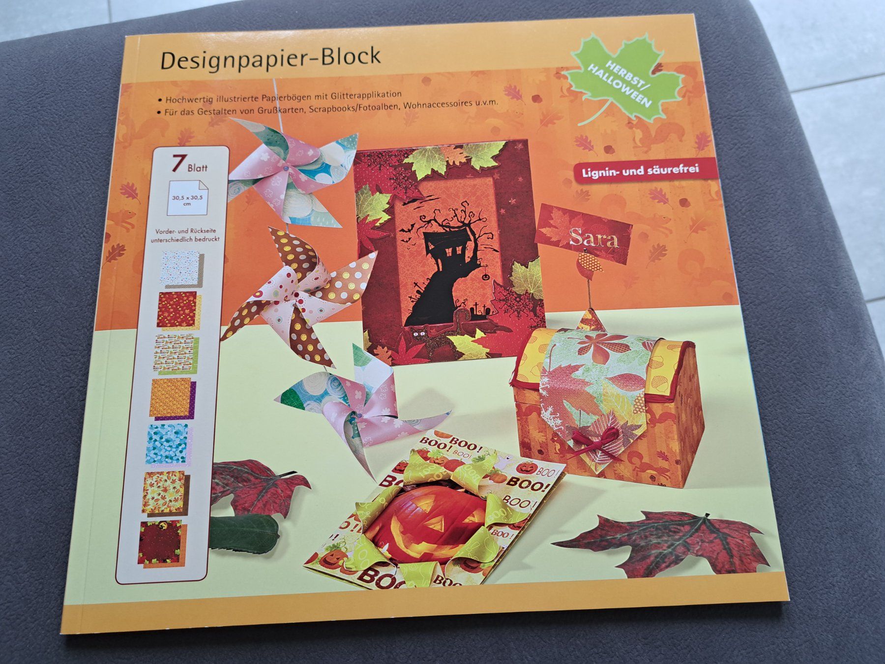 Papiere: Designpapier Block 30,5x30,5cm NEU – Neu (gemäss Beschreibung) aus Killwangen von KIANA08
