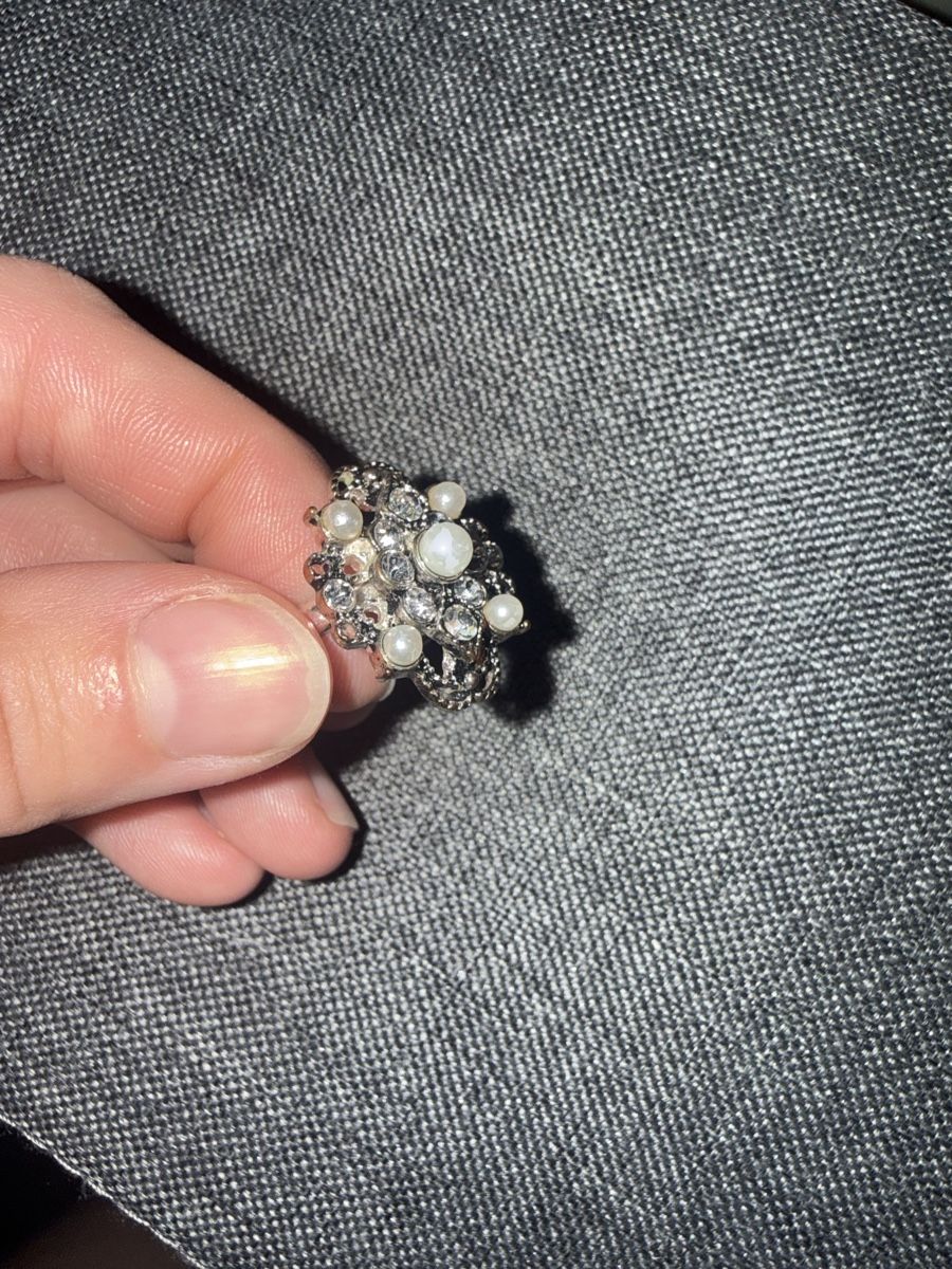 Anelli: Modeschmuck Ring mit Perlen und Strass -Top Zustand! – Nuovo (secondo la descrizione) da Liestal venduto da isa_8y72 2