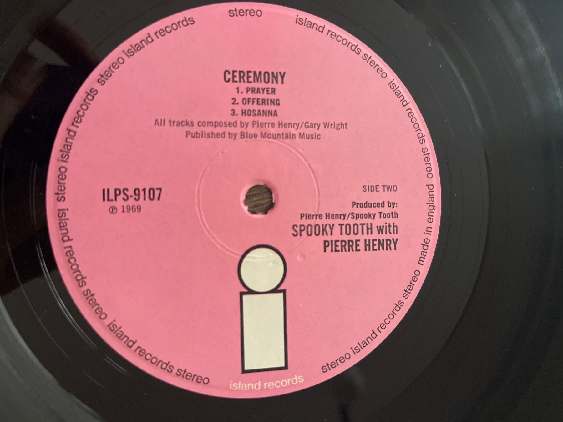 Dischi in vinile: S1420/Ceremony - Spooky Tooth/Pierre Henry – Usato da Frutigen venduto da Philippe_jsp 2