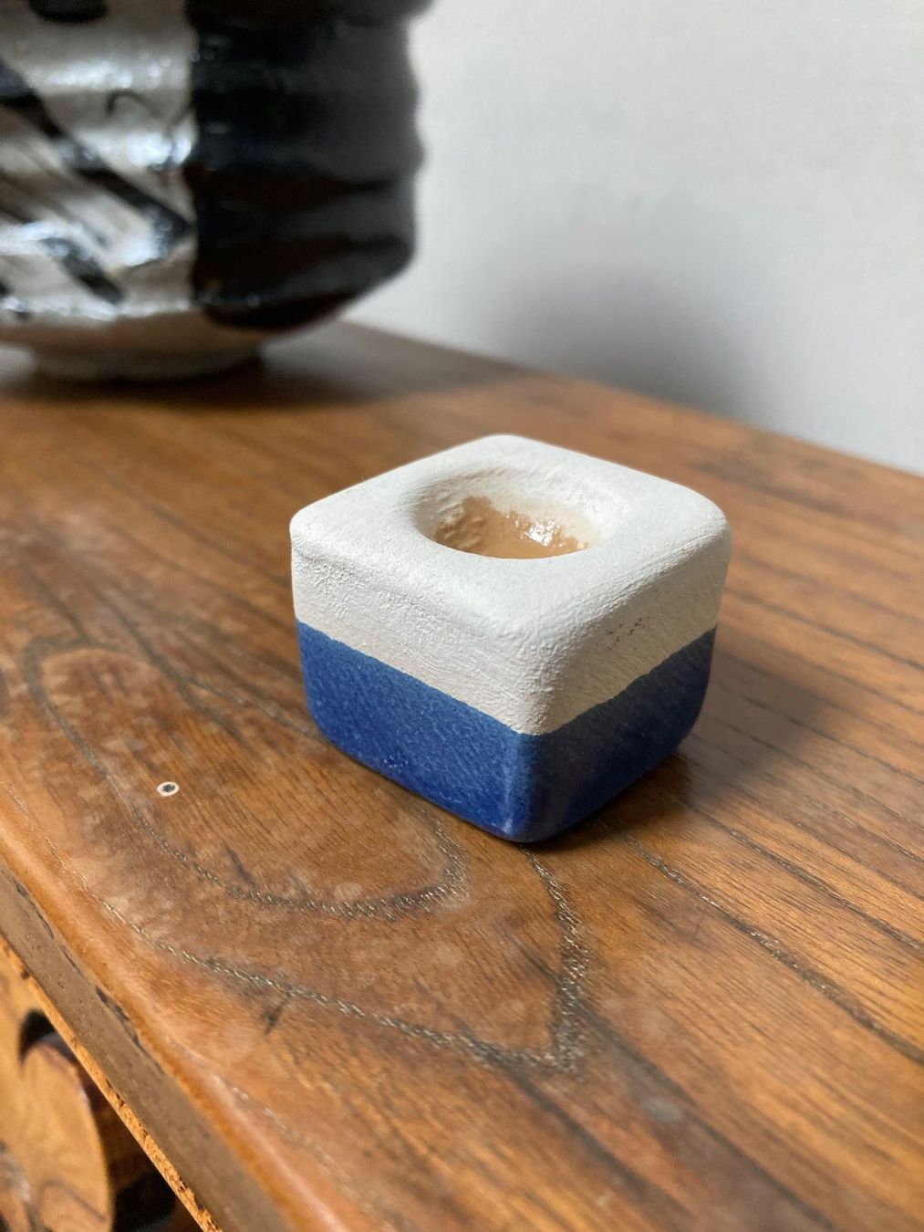 Diffusori di oli essenziali: Duftstein Duftschale für ätherische Öle, blau – Usato da Zürich venduto da dolcicaramelle2