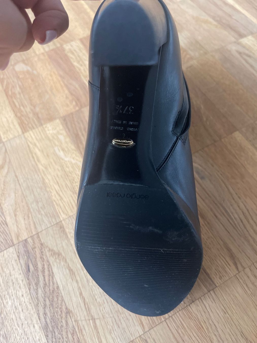 Sergio Rossi Chaussures femmes: Bottine Sergio Rossi black Gr 37.5 – D'occasion à Zürich par happypascha 4