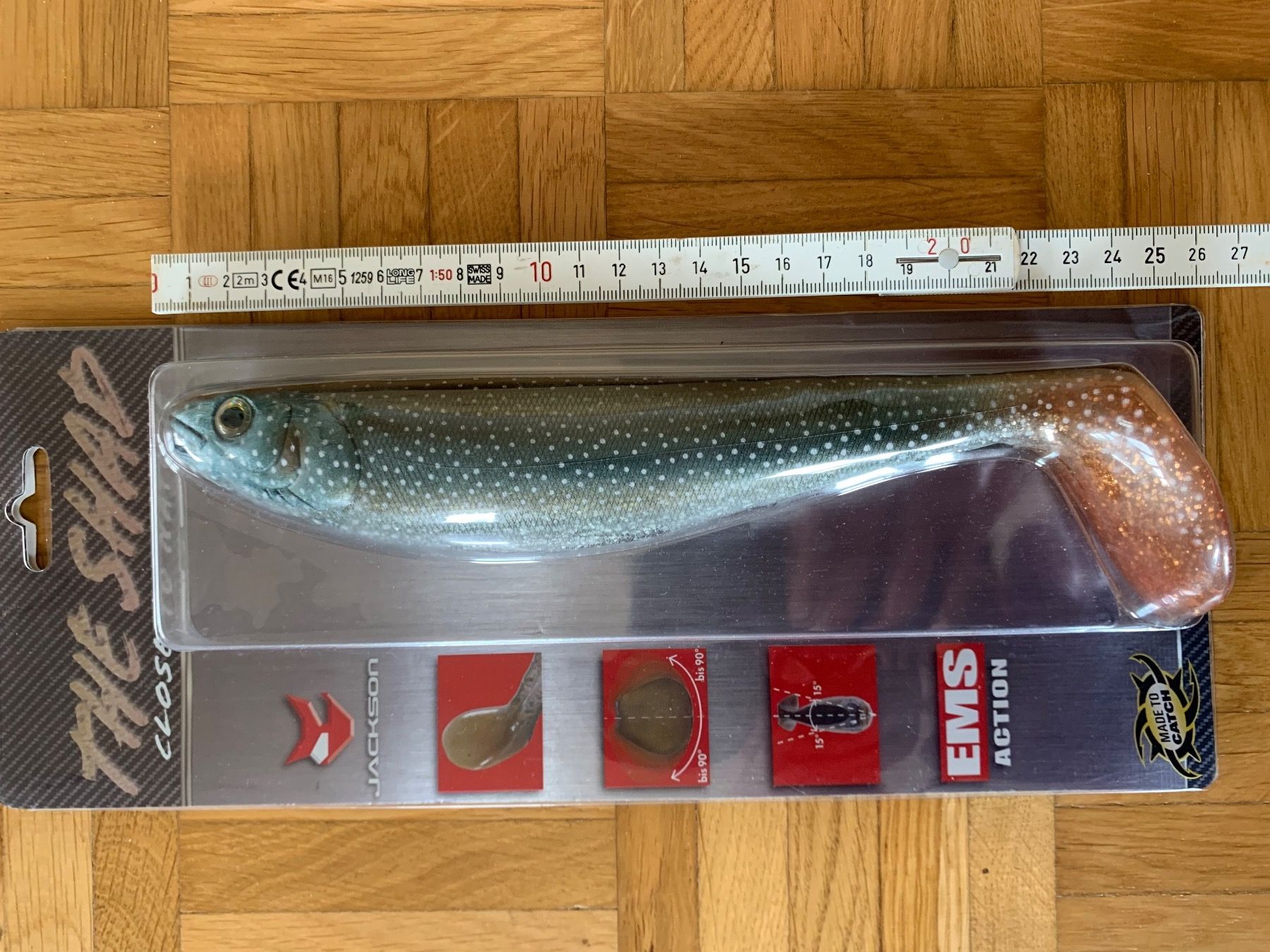 Esche: Jackson The Shad 25cm Gummifisch NEU – Nuovo (secondo la descrizione) da Rorbas venduto da SimS0n 1