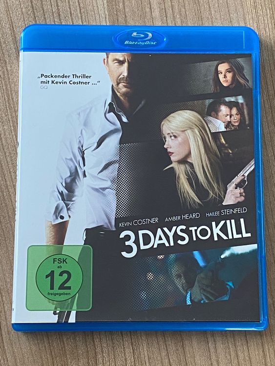 3 Days To Kill - Kevin Costner - Bluray | Kaufen Auf Ricardo