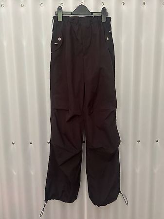 Schwarze Parachute Pants Gr 34/XS