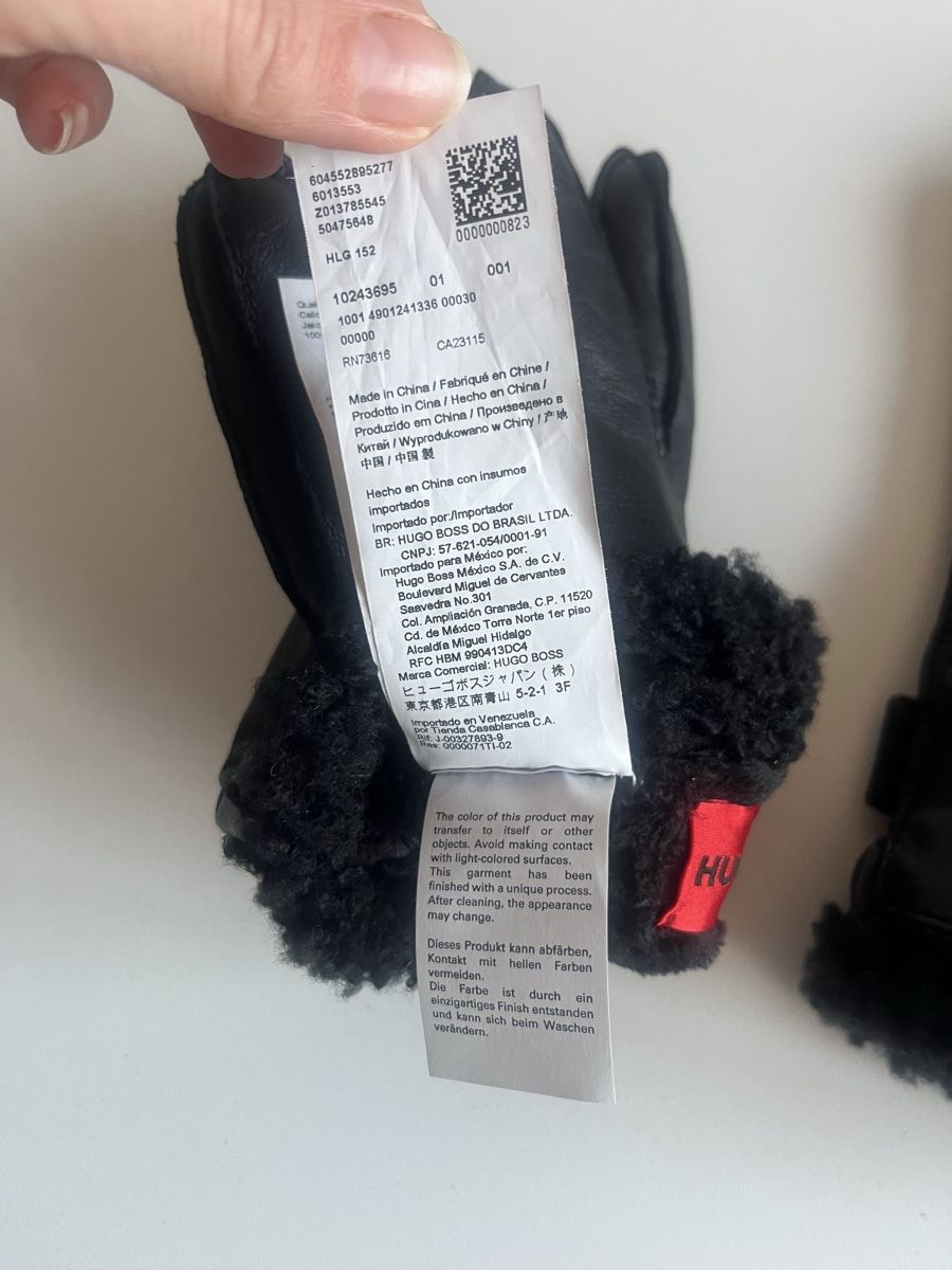 Hugo Boss Sonstige Accessoires für Herren: Hugo BOSS leather gloves size 9 – Gebraucht aus Grand-Lancy von Dr.Lux 8