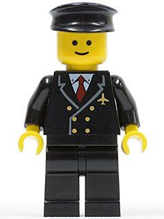 Lego Kit di costruzioni: Lego System Pilot (air024) – Usato da Basel venduto da Swi-7621
