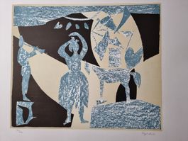 Max Hegetschweiler 1902-1995    Lithografie handsigniert
