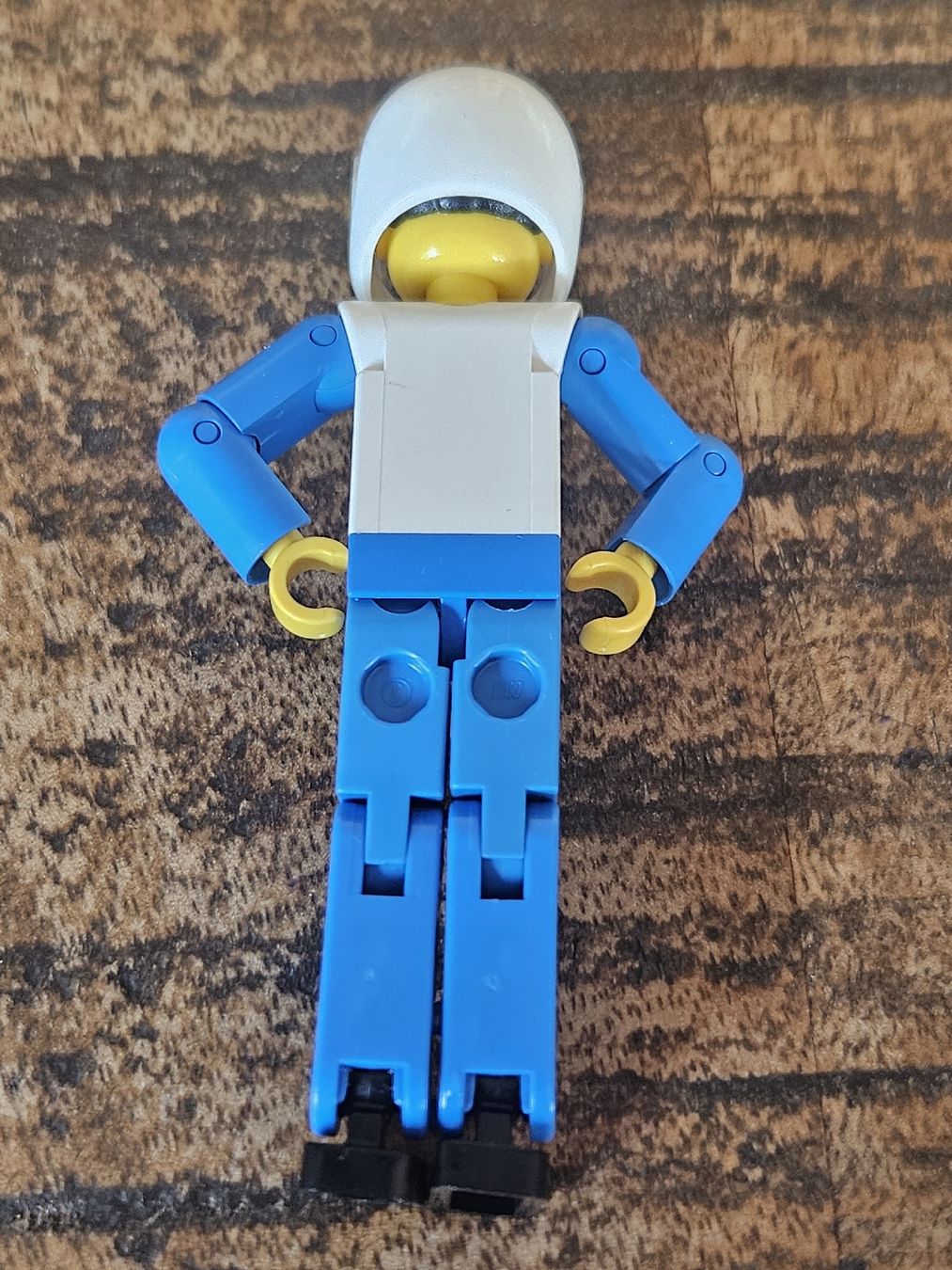 Lego Baukästen: lego figurine tech005a Technic Figure Blue Legs,  – Gebraucht aus Confignon von Ecrofigs 1