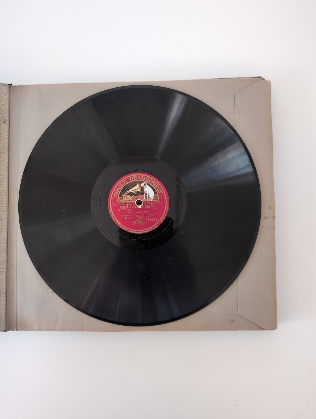 Schallplatten: J.S. Bach - Goldberg Variationen - Wanda Landowska – Gebraucht aus Walzenhausen von Patrik23 3