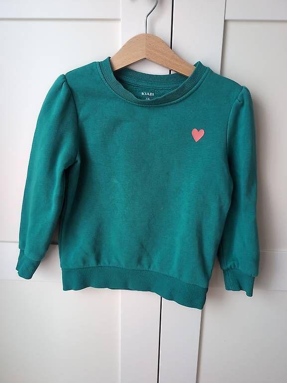 Pullover & Sweatshirts: Pullover Gr. 98/104 dunkelgrün – Gebraucht aus Alberswil von __colafroeschli__