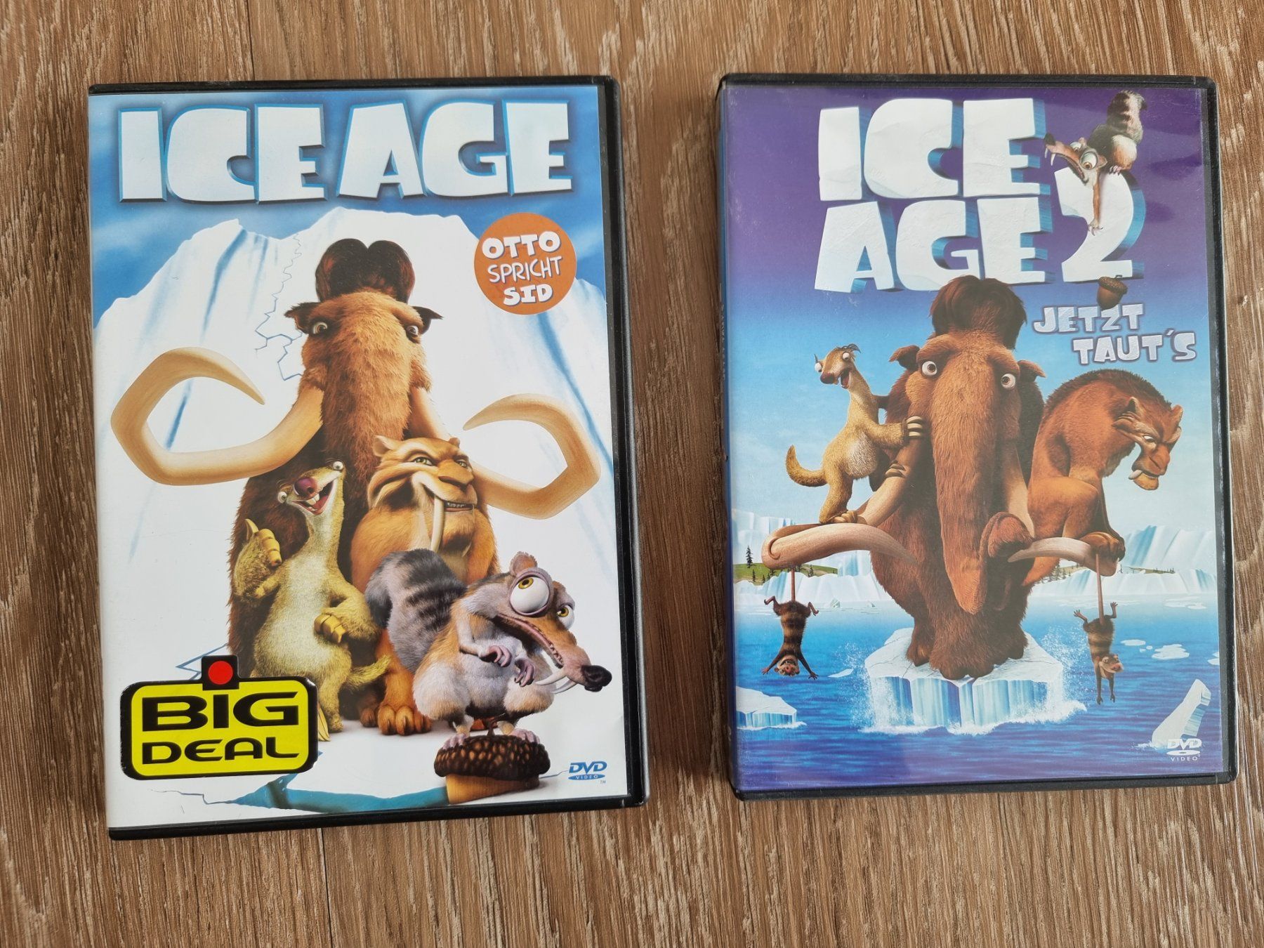 Tutti i DVDs: DVDs Ice Age 1 + 2 – Usato da Eschlikon TG venduto da bru_yp9m