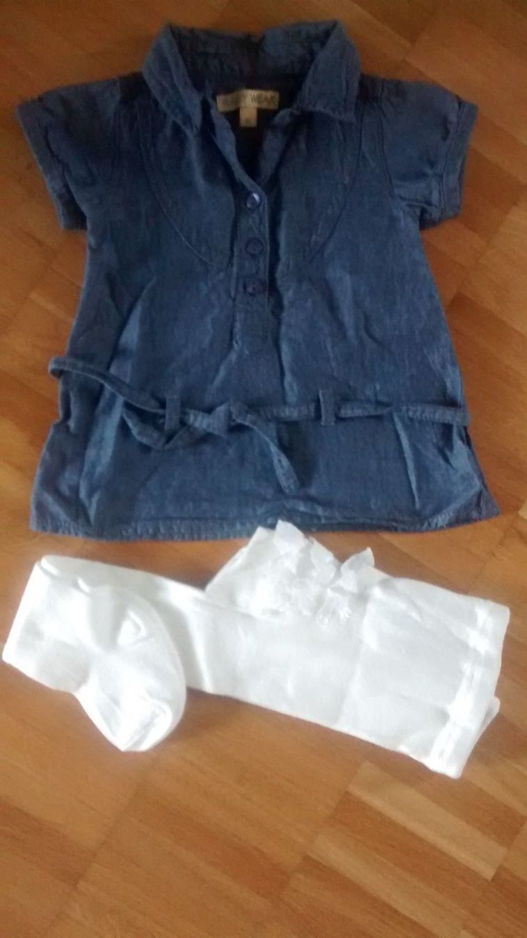 Vestiti & Gonne: Kleid, Strumpfhose, Gr. 62 – Usato da Zürich venduto da mdiedric