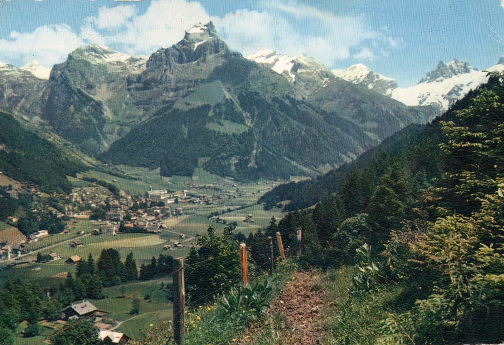 Cartes postales: Engelberg mit Hahnen – D'occasion à Melano par pisonsdro