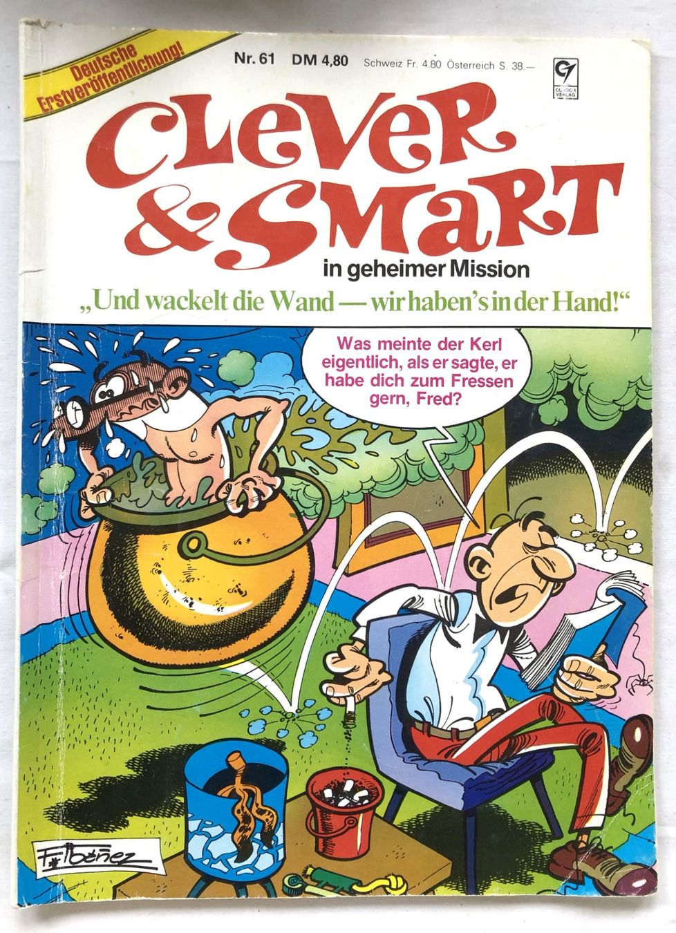 Comics: CLEVER & SMART - Nr.61 - 1.Auflage – Gebraucht aus Schaffhausen von durruti