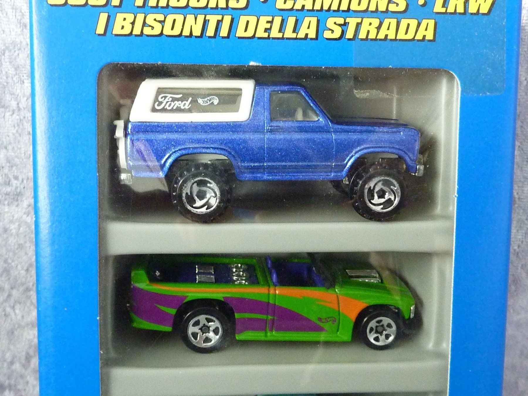 Hot Wheels Modellini d'auto: 5 Car Gift Pack: Just Trucks 1:64 – Nuovo e nell'imballaggio originale da Dürrenäsch venduto da modellautos4you 1
