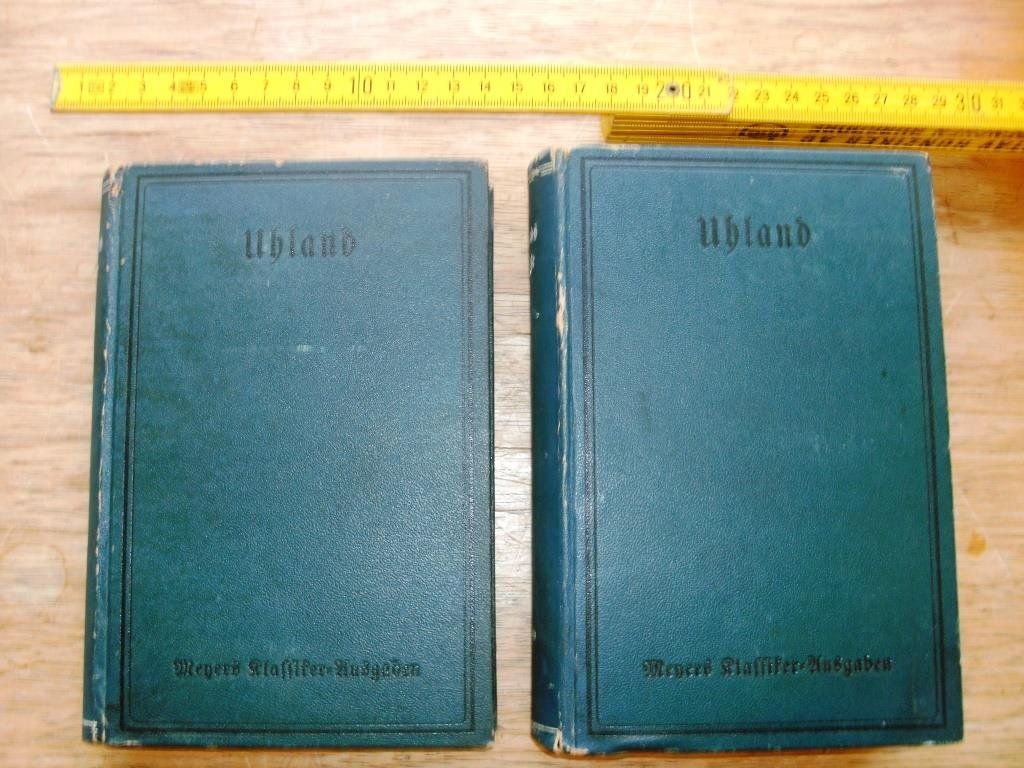 Libri: Uhlands Werke – 1893 – Usato da Grenchen venduto da Kogi7 1