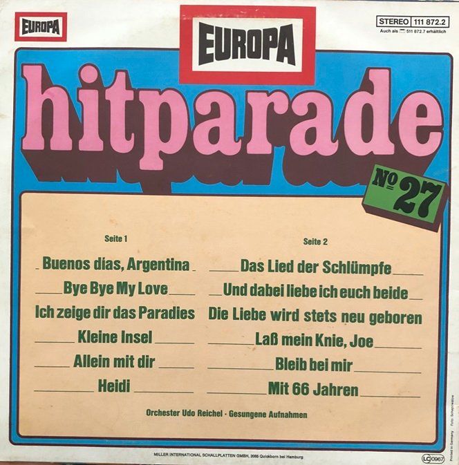 Dischi in vinile: 6x LPs Schlager – Usato da Grüningen venduto da azulmarron 1