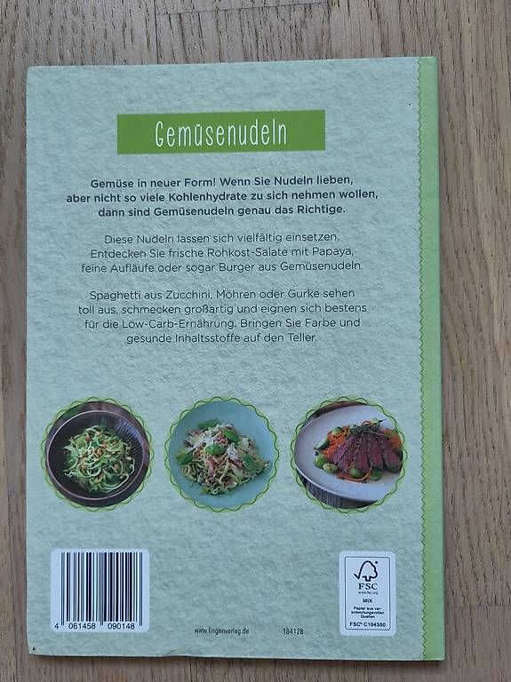 Livres: Kochbuch: Low Carb Gemüsenudeln – D'occasion à Winterthur par Lisa123456789 1