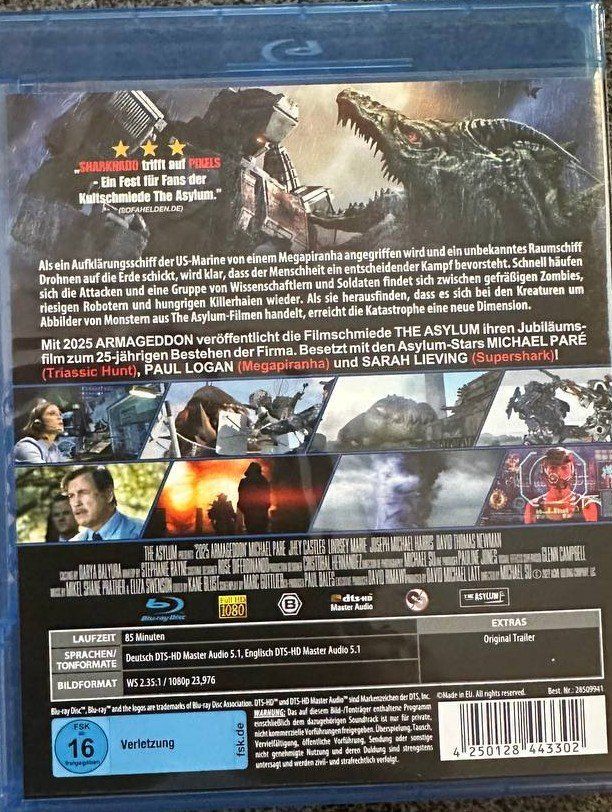 Tutti i DVDs: Armageddon - Willkommen im Multiversum, Blu-ray, Top Zust... – Usato da Beringen venduto da Mantafisch1 1