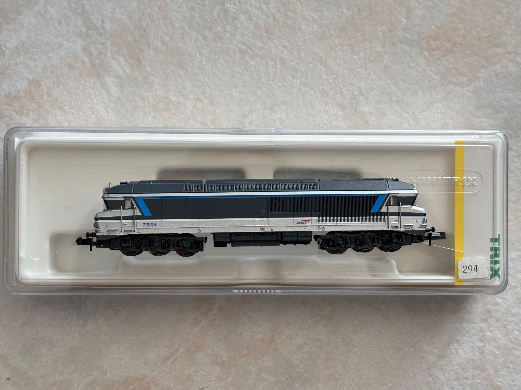Trix Modelleisenbahnen: Minitrix 12780 Diesellok CC 72006 SNCF – Neu (gemäss Beschreibung) aus Hauterive NE von eriamch 2